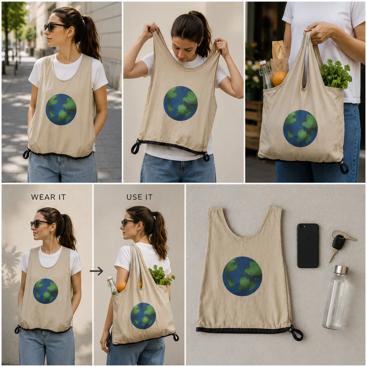 WEARABLE SHOPPING BAG — image 5 of 5