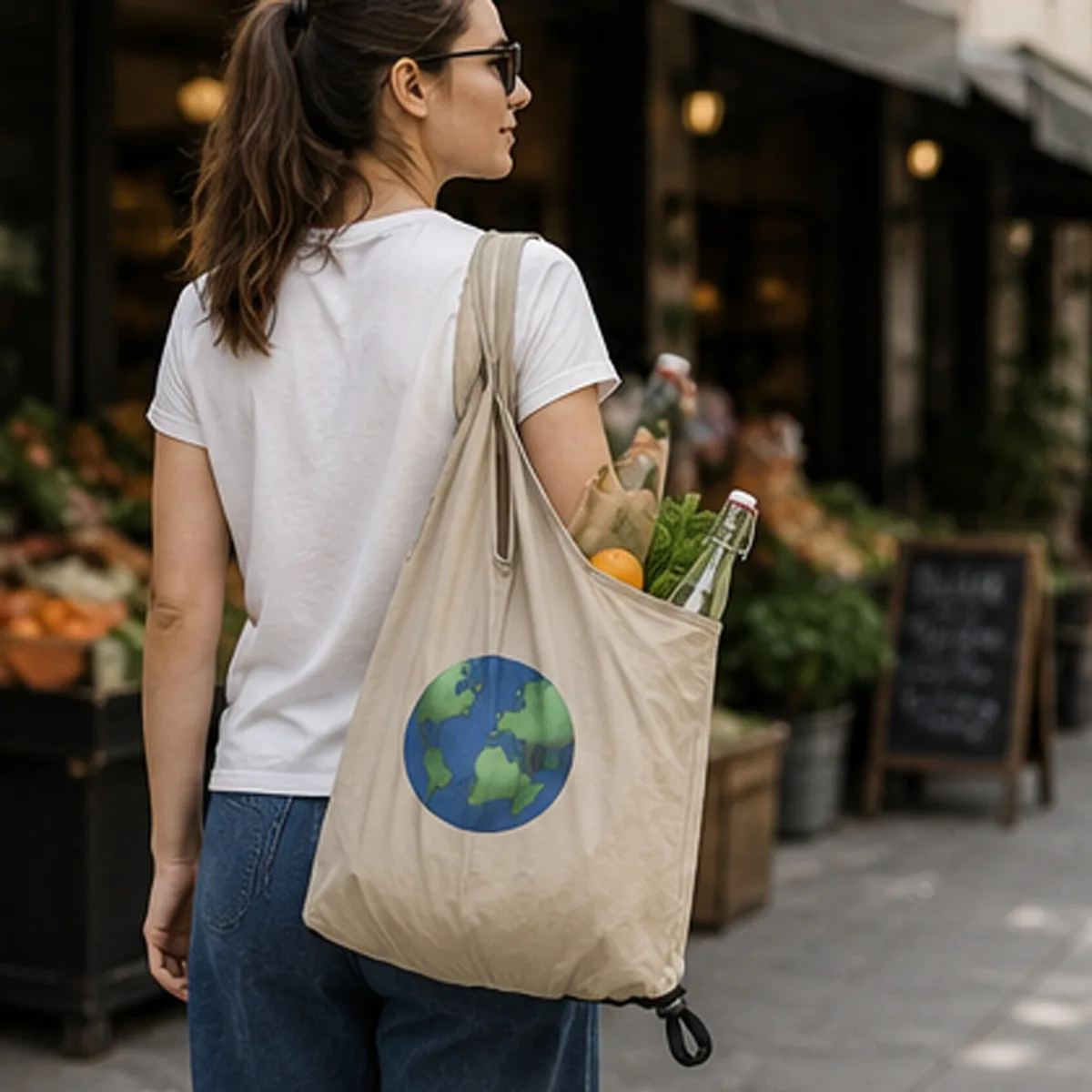 WEARABLE SHOPPING BAG