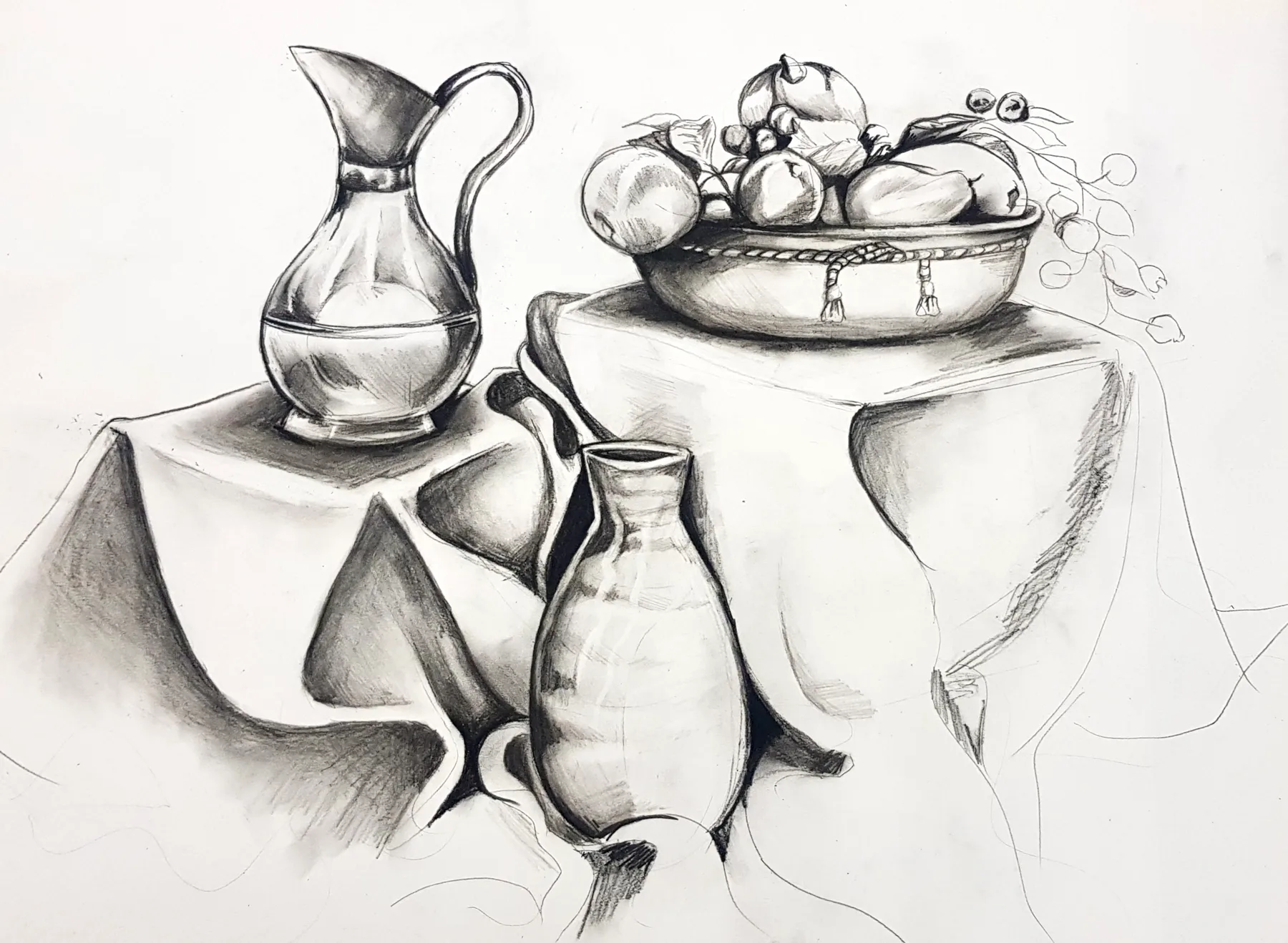 Project 01 — STILL LIFE DRAWING