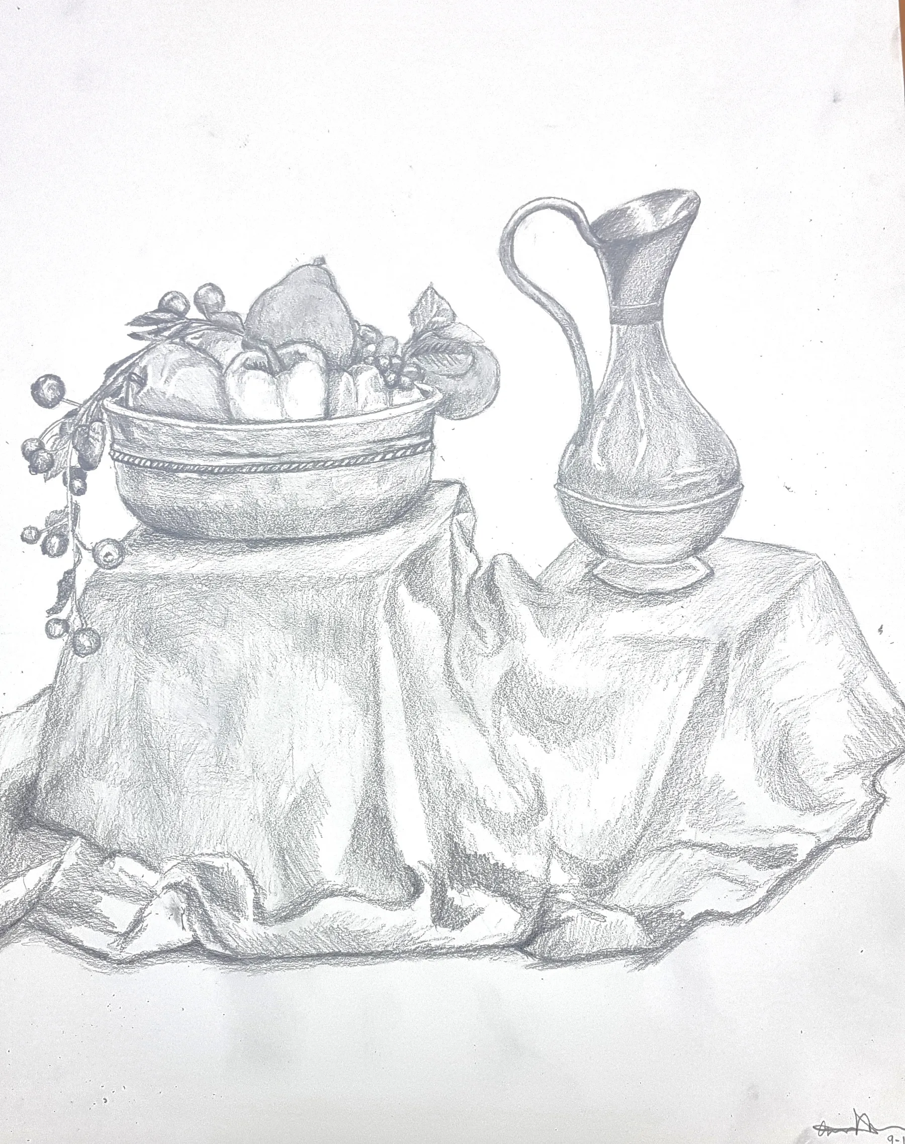 Project 01 — STILL LIFE DRAWING